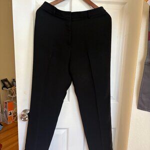 Women Ann Taylor Loft Petites Black Pant
